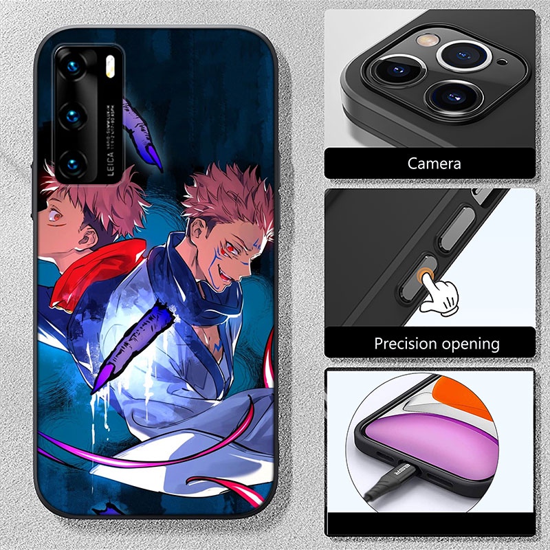 Ốp Điện Thoại Mềm Hình Anime Jujutsu Kaisen Cho Samsung Galaxy J4 J5 J6 J7 J730 J8 Plus Prime Core Pro Duo OE5