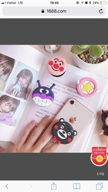Popsocket Đa năng đỡ mọi điện thoại ( Loại 1)
