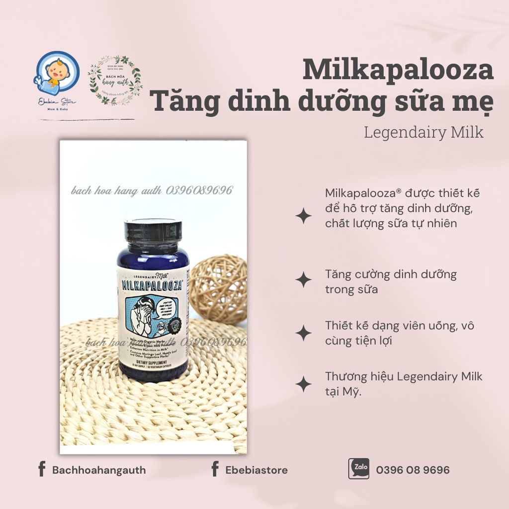 [ Hàng Mỹ ] Viên uống chống tắc tia sữa Sunflower Lecithin và Lợi sữa Pump Princess Legendairy Milk