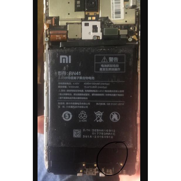 Cảm ứng Redmi note 4 -Xaomi(BN41)