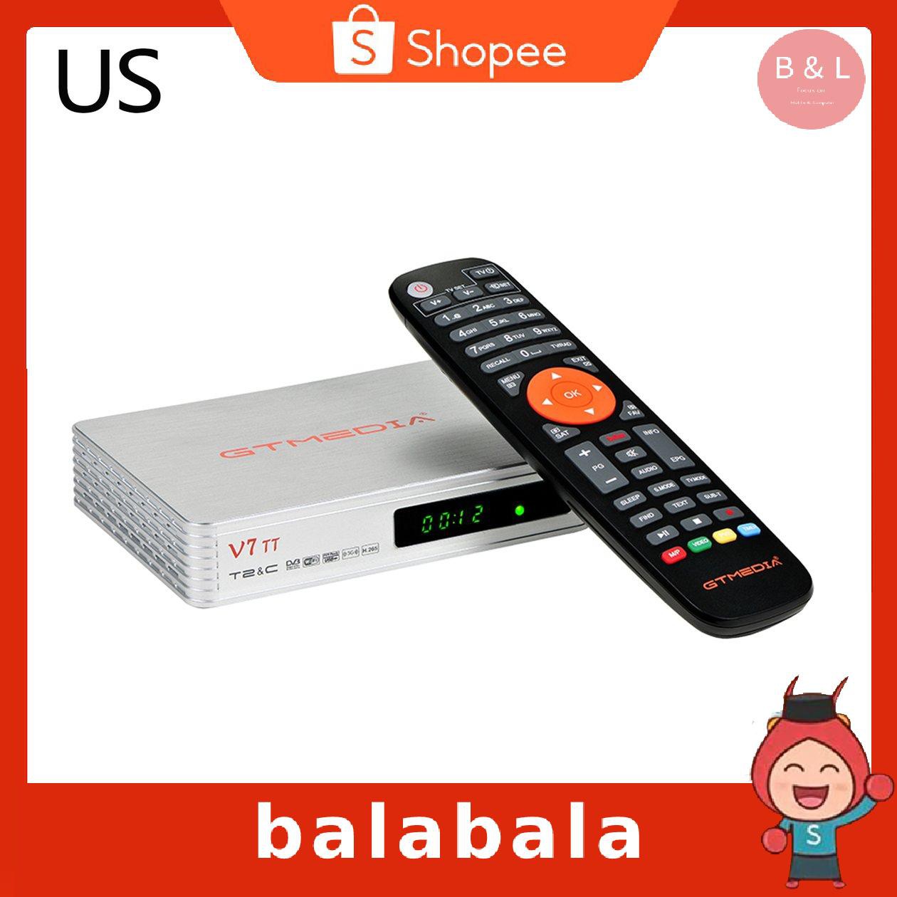 Bộ Đầu Thu Vệ Tinh Kĩ Thuật Số Gtmedia V7tt T2 + C Set-top Box 1080p