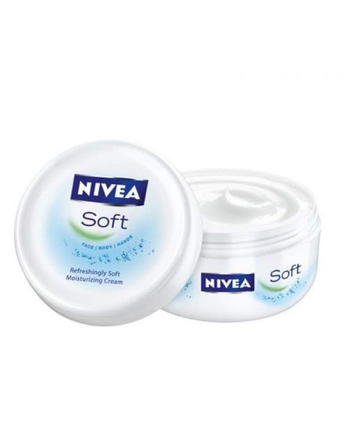 Kem dưỡng ẩm mặt và toàn thân Nivea Soft của Đức 200ml