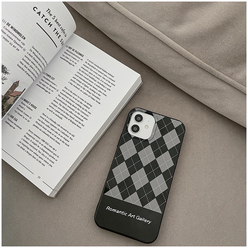 𝐂𝐨́ 𝐬𝐚̆̃𝐧 𝐜𝐡𝐨 𝐢𝐏𝐡𝐨𝐧𝐞 𝟏𝟑  Ốp lưng cho iphone, ốp caro trám không bẩn, bụi
