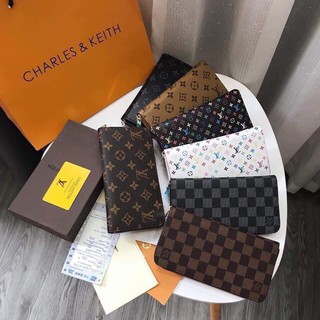 [ ẢNH CHỤP THẬT ] Ví lv kéo khóa nhiều màu