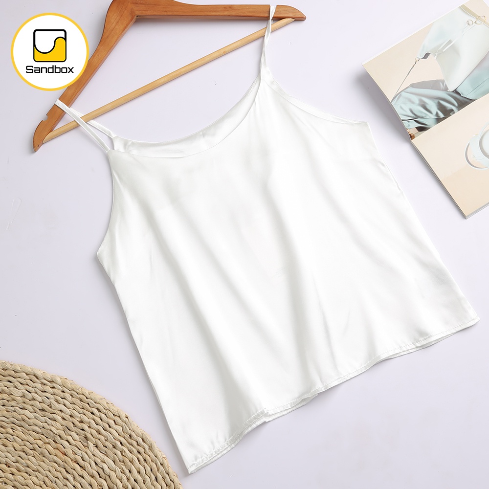 Áo 2 Dây SANDBOX Lụa Satin Cao Cấp Mềm Mịn, Thoáng Mát, Thanh Lịch | BigBuy360 - bigbuy360.vn