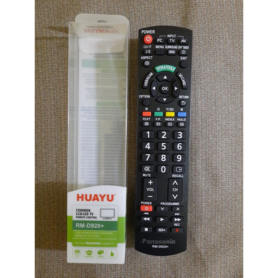 Remote Điều khiển TV Panasonic đa năng các dòng tivi Panasonic LCD/LED/Smart TV- Hàng tốt tương thích 100%Tặng kèm Pin