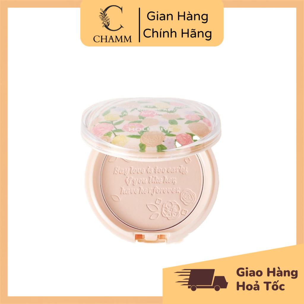 [ new 2022 ] Phấn phủ HOLD LIVE Floral Soft Mist HL547 dạng nén, kiềm dầu, lâu trôi, không thấm nước, nội địa Trung