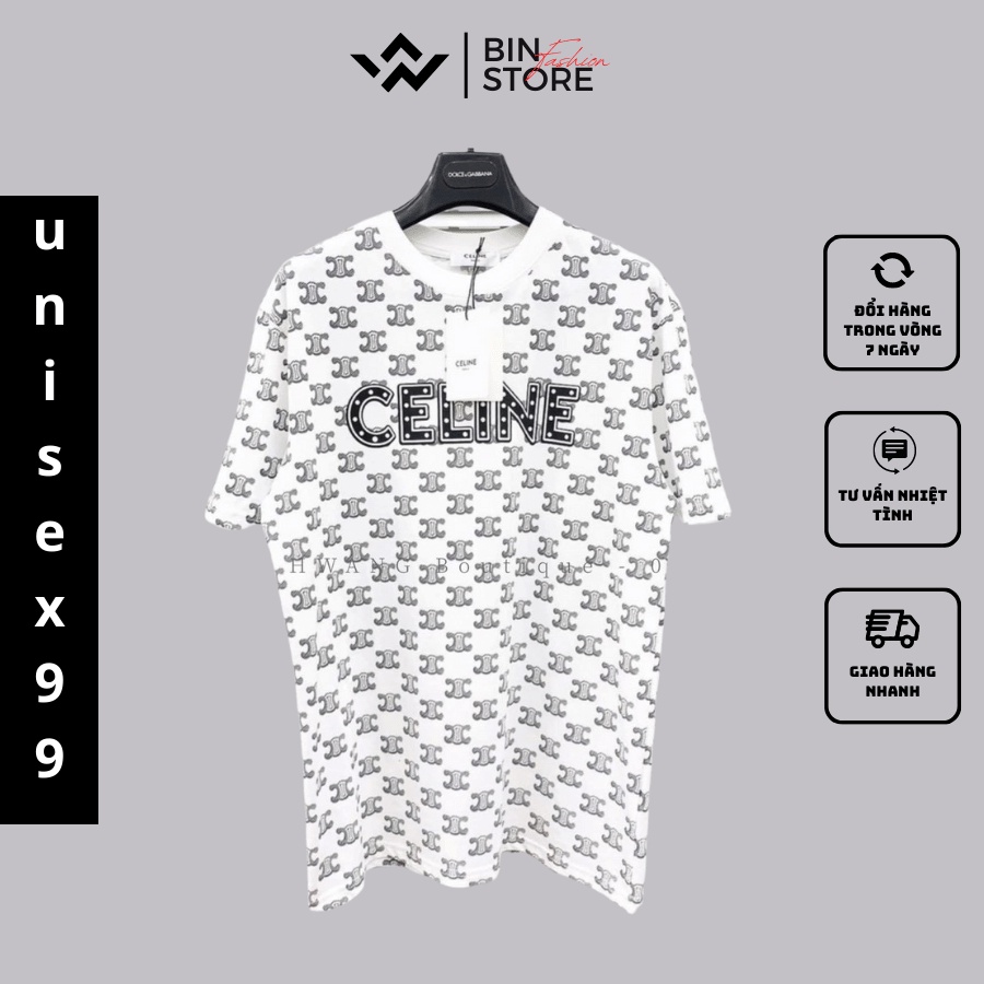 Áo Phông Nam Nữ , Áo Thun Unisex In Họa Tiết CE.LINE Chất Su Mát Thoáng Khí Oversize