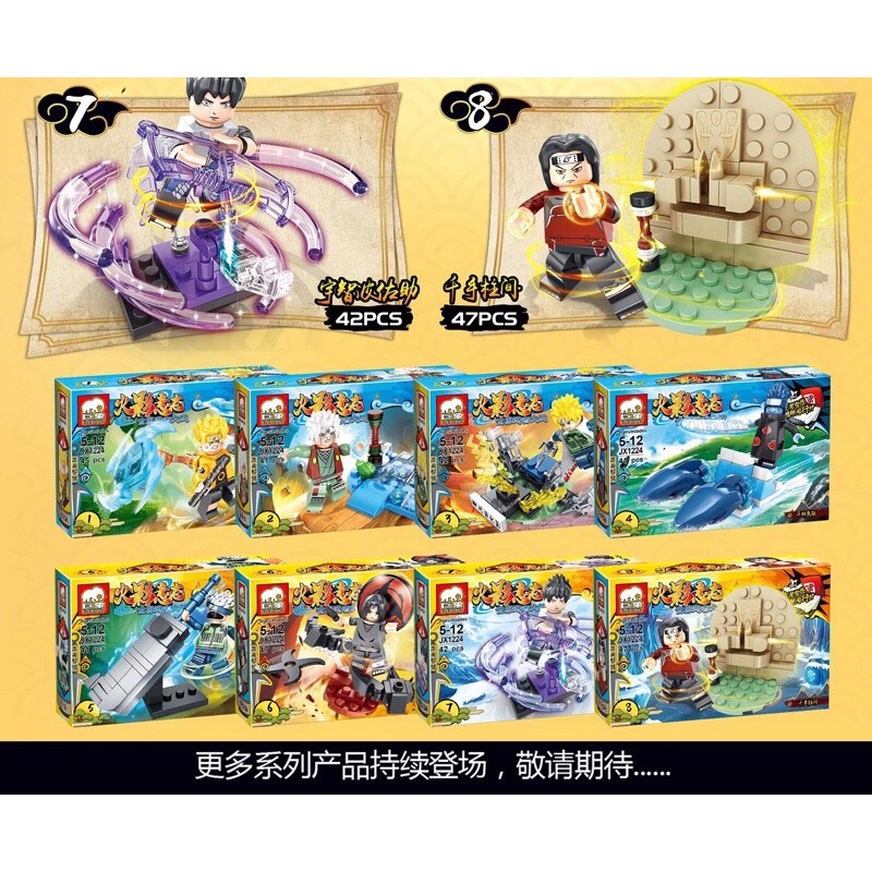 Lego lắp ráp anime Naruto hàng có sẵn