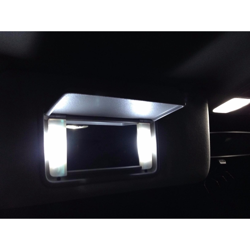 10 Bóng Đèn Led 29mm 6 SMD C5W DC12V Chất Lượng Cao Cho Gương Chiếu Hậu Xe Hơi