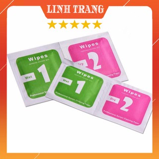 Giấy lau vệ sinh màn hình điện thoại, kính mắt, ipad