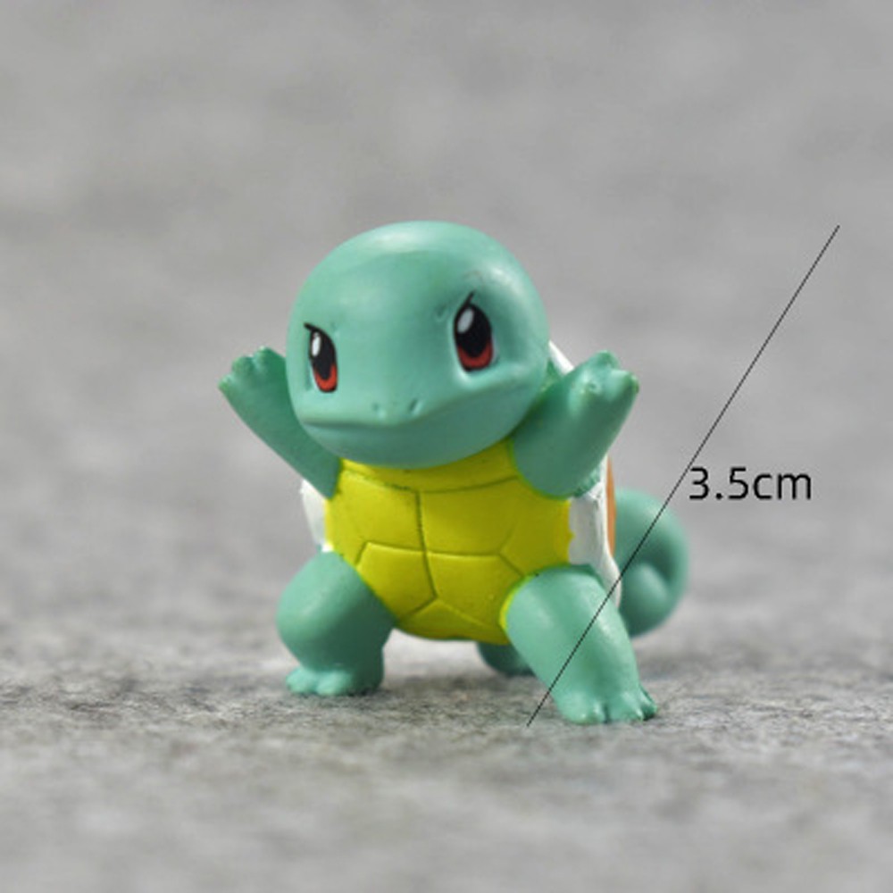 Mô Hình Pikachu 3-9cm Trang Trí Đáng Yêu