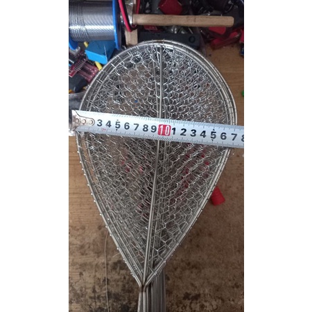 Vợt Cá inox xịn lớn 19×23cm