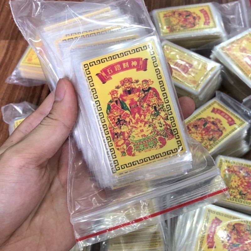 Ngũ Lộ Thần Tài Ép Plastic Siêu Bền MẪU MỚI 2021 Ngũ Lộ Thần Tài Phù Cao Cấp | BigBuy360 - bigbuy360.vn