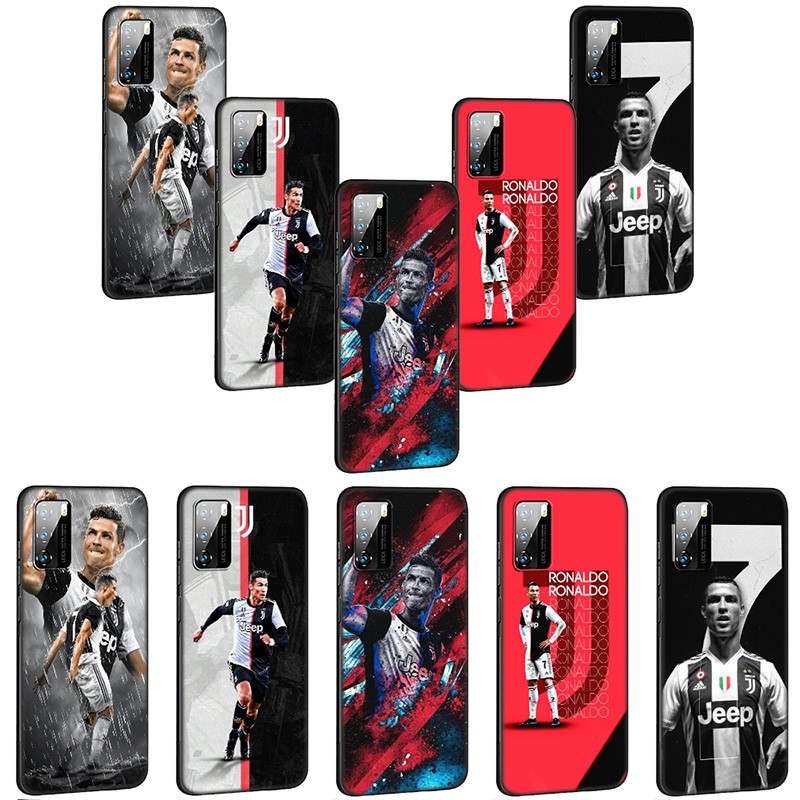 Ốp điện thoại TPU mềm G22 họa tiết Cristiano Ronaldo CR7 cho Huawei Y6P Y7A Y9A Y6 Y7 Prime 2019 2018 2017