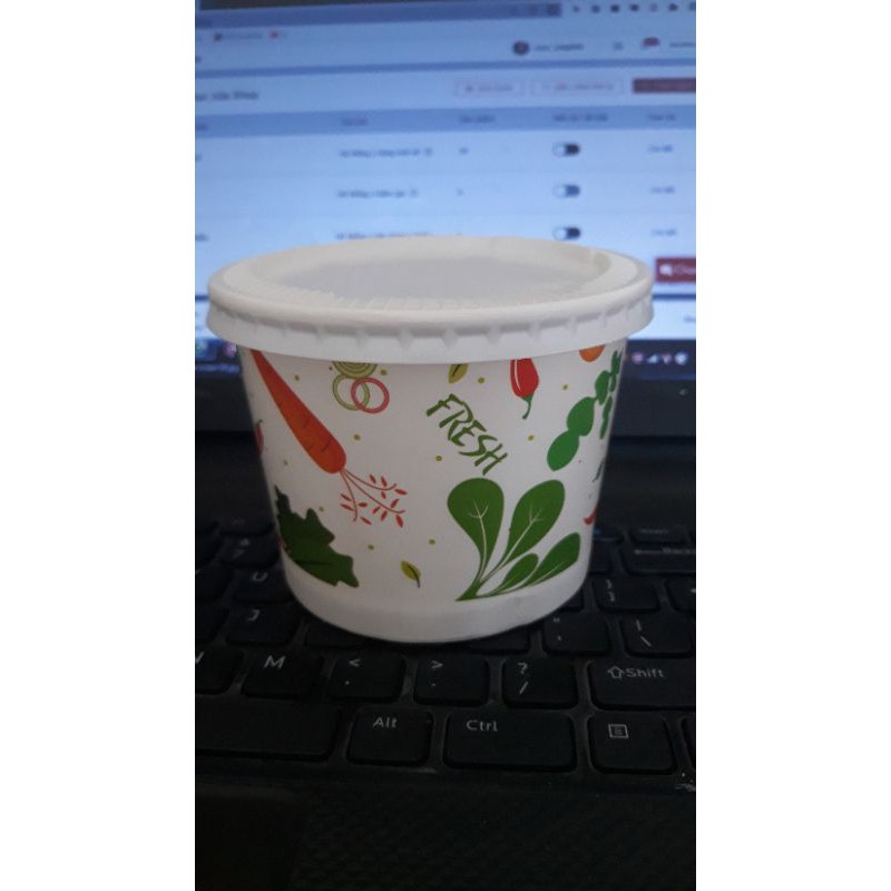 50 Tô Giấy 10oz~300ml | Tô Giấy Đựng Kem| Tô Giấy Dùng 1 Lần