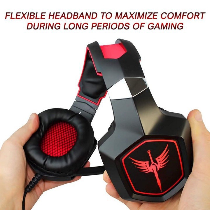 Tai nghe Gaming Raikken Rk-700 ♥️Freeship♥️ Tai nghe chụp tai chơi game giá rẻ game thủ - Gaming Headphone