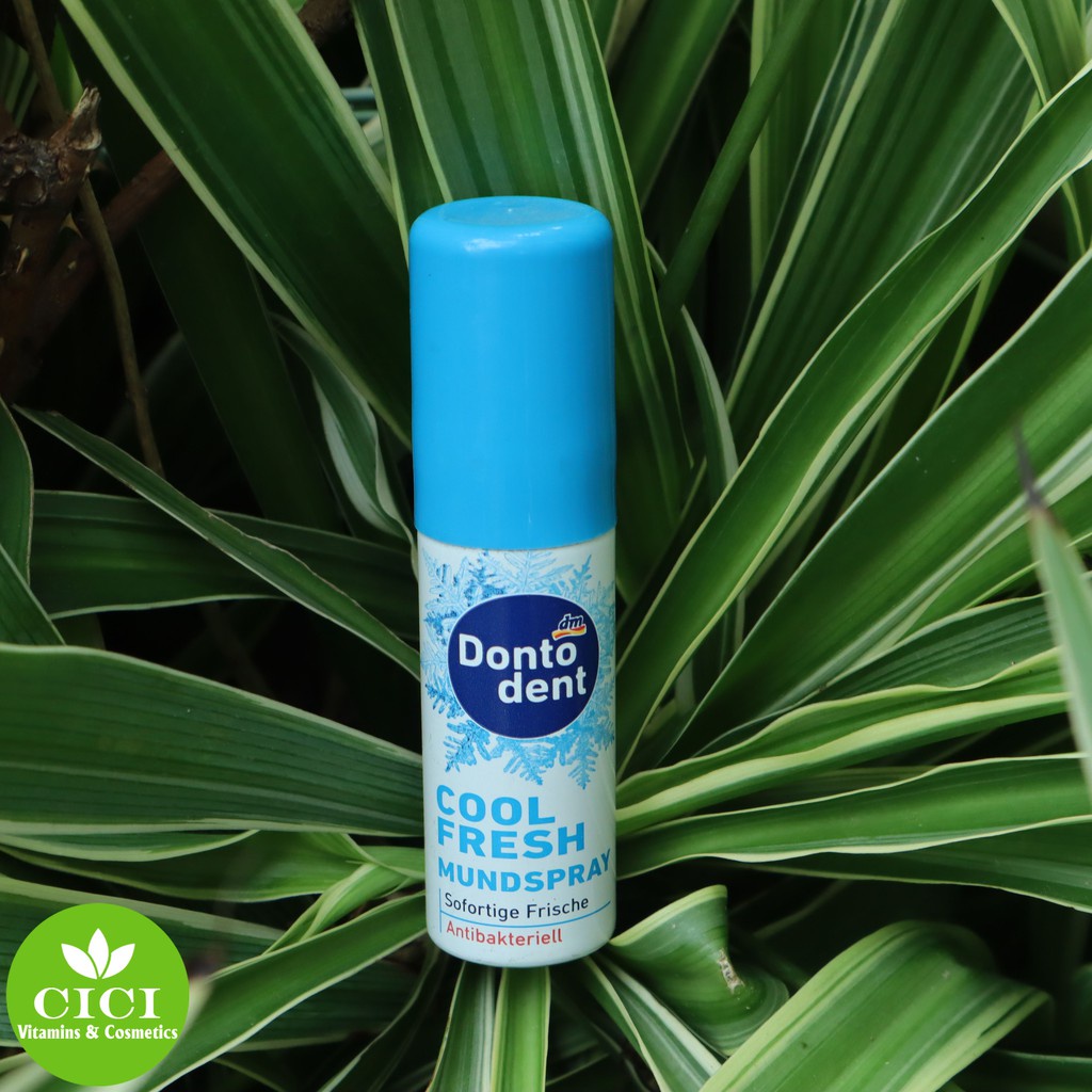 Xịt thơm miệng Dontodent cool fresh 15ml