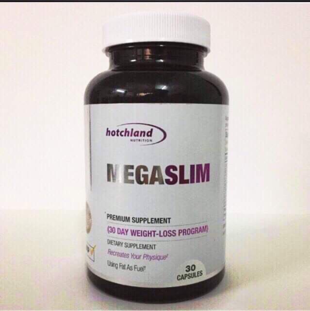 Mega Slim Giúp hỗ trợ đốt cháy chất béo trong cơ thể, Chuyển hóa mỡ thừa thành năng lượng hoạt động (hàng chính hãng USA