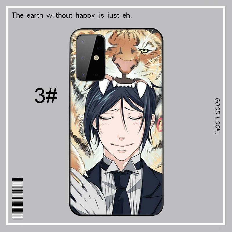 Samsung Galaxy J2 J4 J5 J6 Plus J7 J8 Prime Core Pro J4+ J6+ J730 2018 Casing phone Soft Case 11SF Black Butler Anime