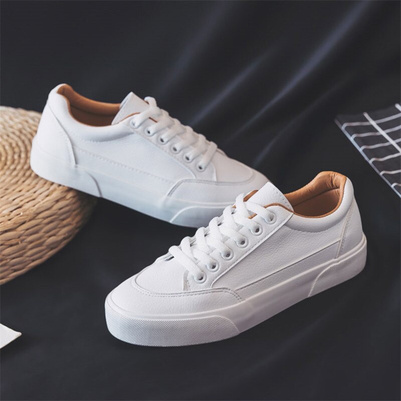 Giày Da Màu Trắng Nữ G22, Giày Thể Thao Sneaker Nữ Đẹp Hàng Cao Cấp | BigBuy360 - bigbuy360.vn