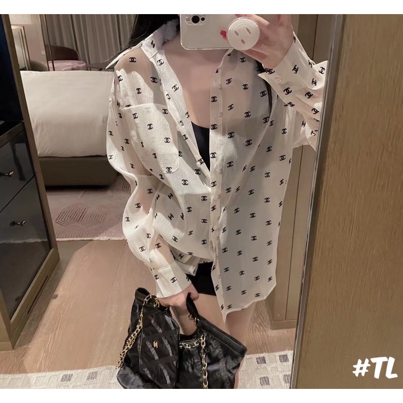 Sơ mi chà neo chất tơ