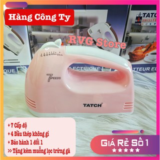 Máy đánh trứng Tatch hàng công ty loại 1 - 7 Cấp độ 4 đầu thép không gỉ Đánh bột, kem, trứng Bảo hành 1 đổi 1