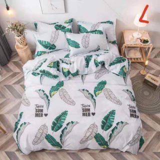 Bộ vỏ chăn ga gối poly cotton ( được chọn mẫu )