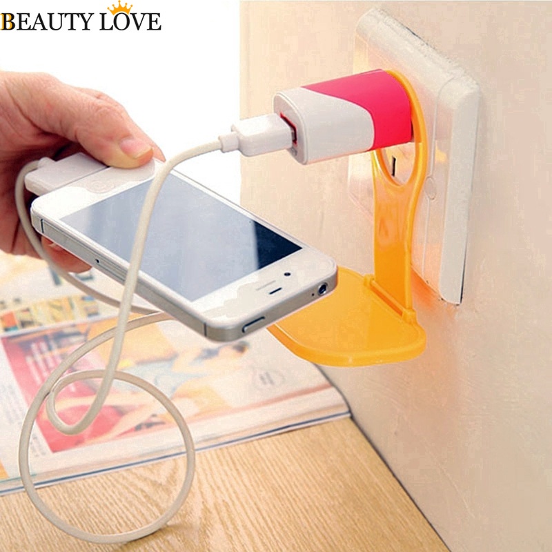 [Mới] Giá Treo Dây Cáp Sạc Điện Thoại / Chuyển Đổi Sáng Tạo Có Thể Gập Lại / Dùng Khi Đi Du Lịch