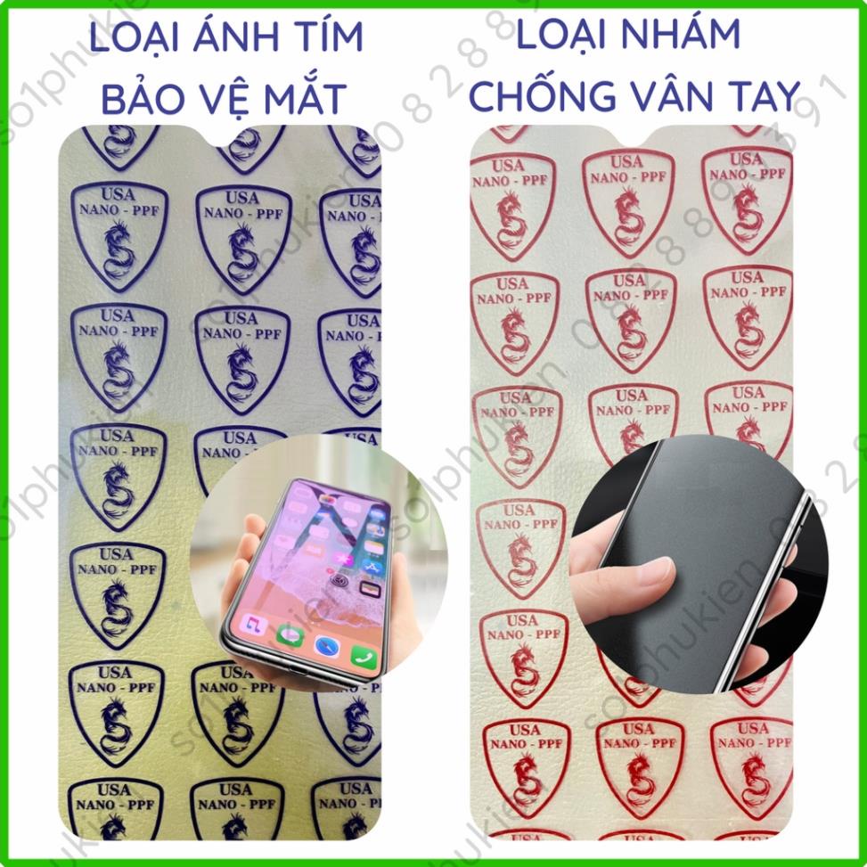 Dán cường lực Samsung A14 / A24 4G/ A34/ A13 4G/ A13 5G/ A04/ A04S/ A04CORE/ M34 nano trong suốt,chống vtay
