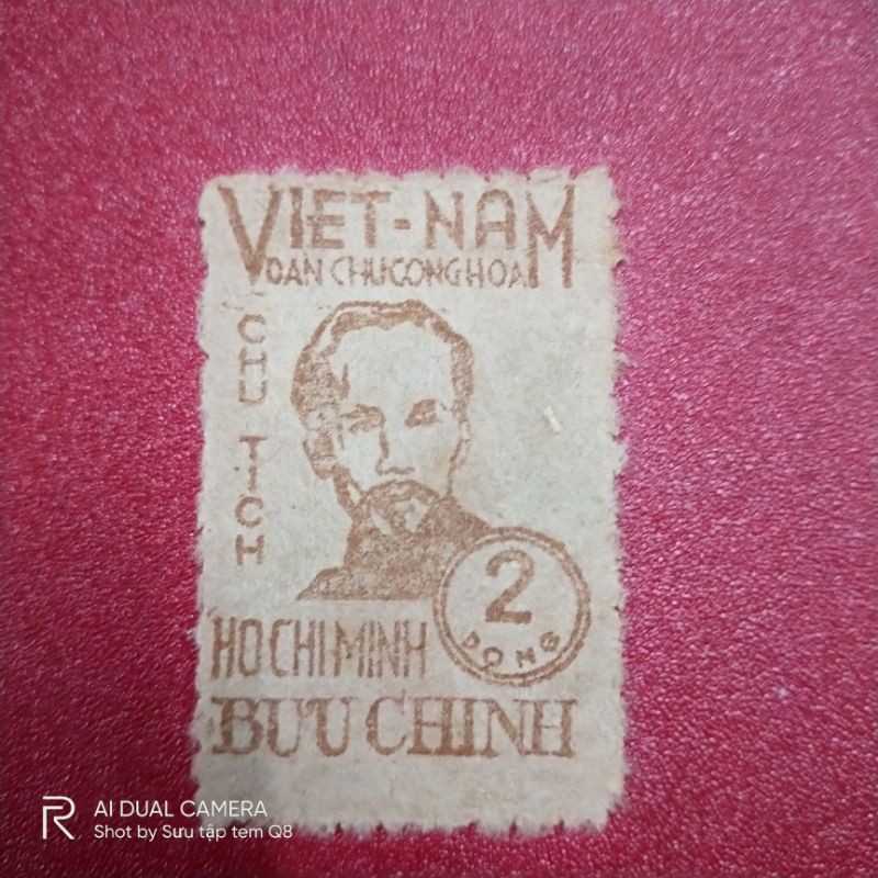 Tem sưu tập MS02 - Chủ tịch Hồ Chí Minh