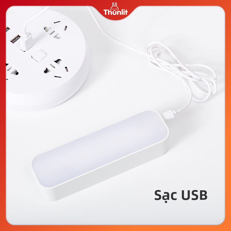 Đèn đọc sách Thunlit kiểu treo USB 1250mAh sạc được chuyển nhẹ nhàng 3 mức nhiệt độ Màu