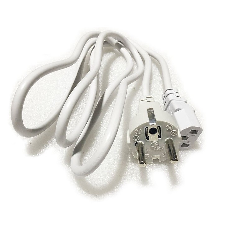 Dây Nguồn PC - Cắm PC - Màn Hình Máy Tính - Nồi Cơm Điện Dài 1m Trắng Bóc Như Ngọc Trinh
