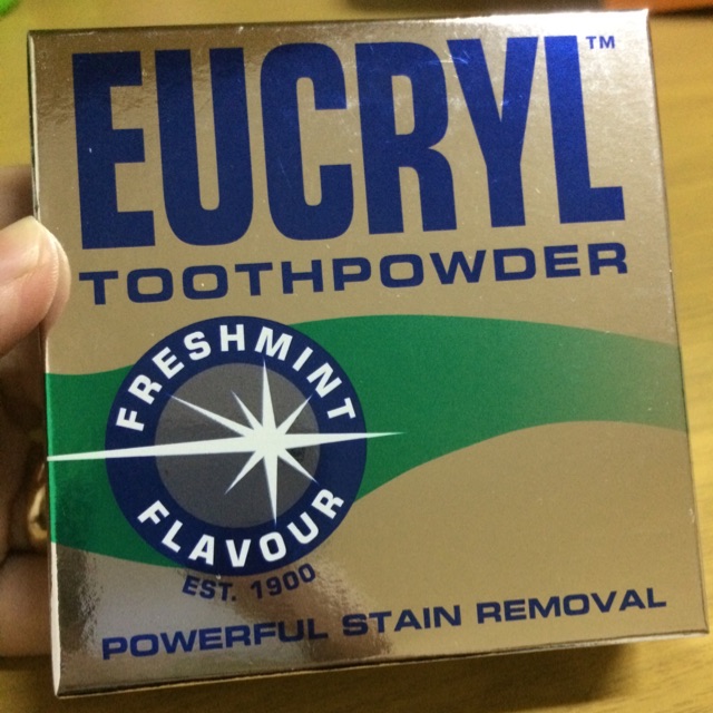 Bột trắng răng Eucryl toothpowder