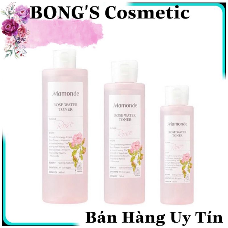 Toner Mamonde Hoa hồng Rose Water 250ml