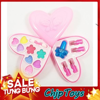Đồ chơi trẻ em - bộ trang điểm trái tim - phụ kiện búp bê
