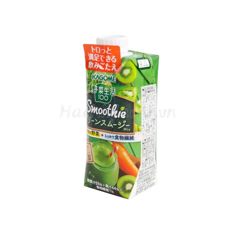 [BEST PRICE] Sinh tố rau củ quả nguyên chất Kagome Smoothie 330ml - Hachi Hachi Japan Shop