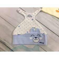 (Thanh lý chọn mẫu) Yếm- Mũ- Ủ cotton chính hãng Dokma