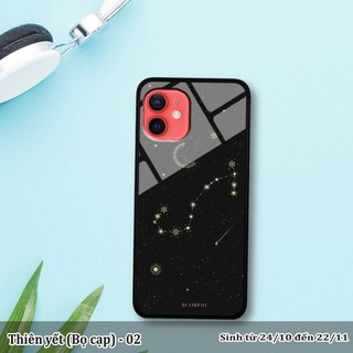 Ốp kính iPhone 12 in cung hoàng đạo