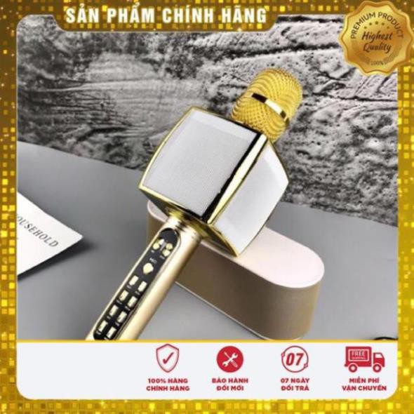 Hàng Chất $ Micro karaoke bluetooth Ys-91, loa bluetooth kèm mic không dây hỗ trợ ghi âm thẻ nhớ, Usb $