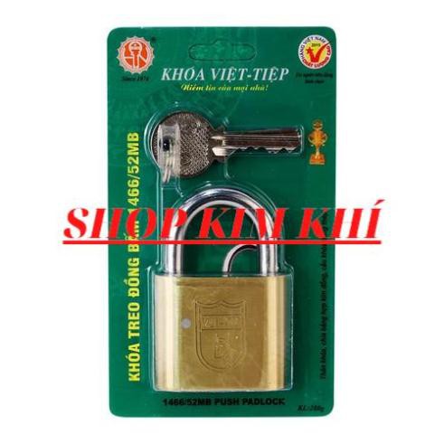 [Kim khí] Khóa Việt Tiệp đồng bấm 52MB CHÍNH HÃNG