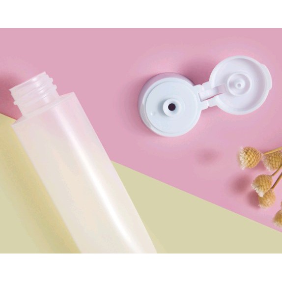 Chai nhựa bóp 30/50ml vòi sữa rửa mặt