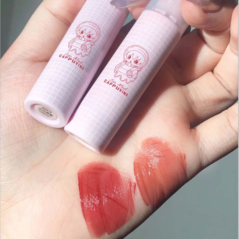 son nội địa trung Cappuvini lâu trôi chống nước dưỡng ẩm Sáng bóng Son Kem Lì son môi Son thỏi thế giới skinfood TIKTOK DOUYIN | BigBuy360 - bigbuy360.vn