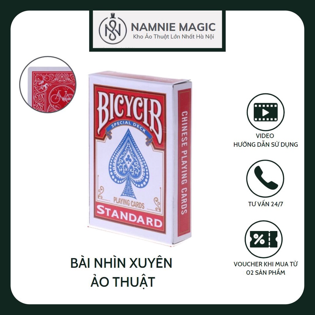 Bài Nhìn Xuyên, Bài Lỗi ,Stripper Deck, Tìm Vị Trí Lá Bài.