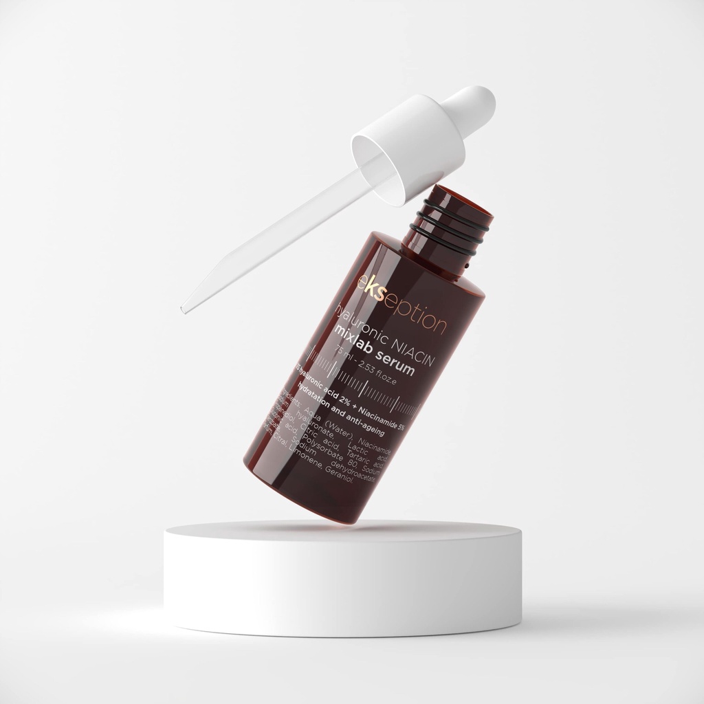 Tinh chất dưỡng sáng, giảm thâm mụn Ekseption Hyaluronic Niacin chứa 5% Niacinamide