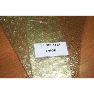10 lá gelatin (5g 1 lá)