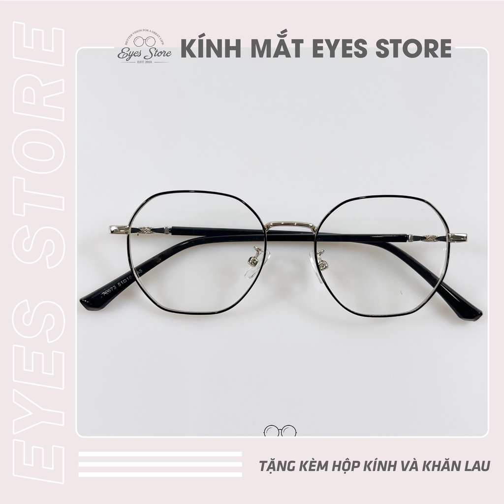 Gọng Kính Cận Nam Nữ EYESSTORE 72673 - Hợp Kim