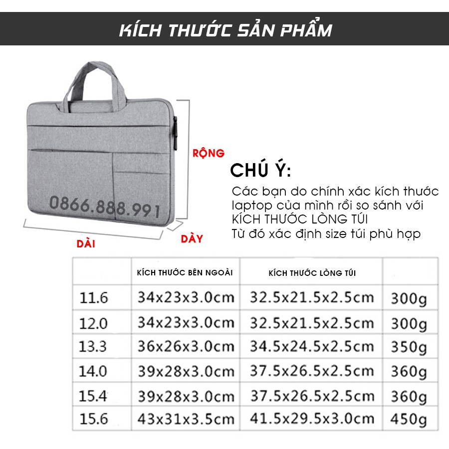 Túi Chống Sốc Laptop, Macbook. Mã XP04 | BigBuy360 - bigbuy360.vn