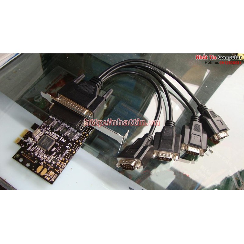 Card PCI Express to 4 com rs232 SYBA FG-EMT01B-CN01 | BigBuy360 - bigbuy360.vn