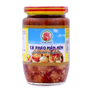 Cà pháo mắm nêm ngọc liên hủ thủy tinh 400g